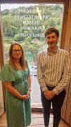 Kathryn Farden and Ethan Giles